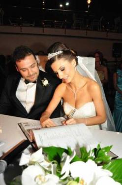 Yaşar ve Merve Oğuz'un düğünü