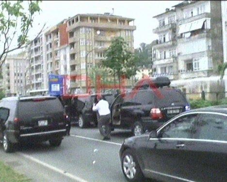 Başbakan Erdoğan'ın Hopa mitingi öncesi olay 