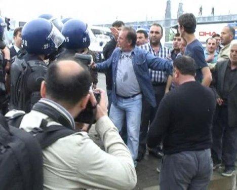 Başbakan Erdoğan'ın Hopa mitingi öncesi olay 