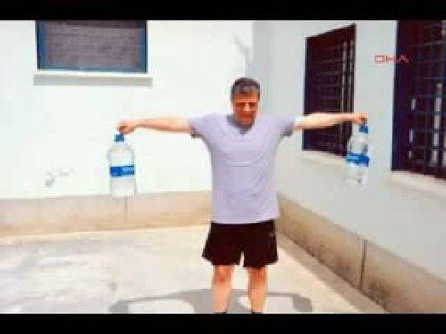 Balbay damacanalarla vekillik antrenmanında