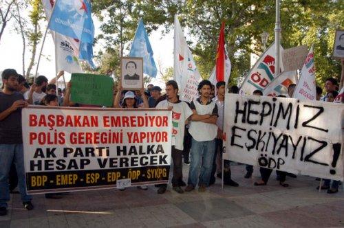 Mecidiyeköy'de Hopa protestosu - Resim 10