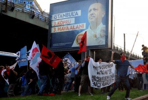 Mecidiyeköy'de Hopa protestosu - Resim 13