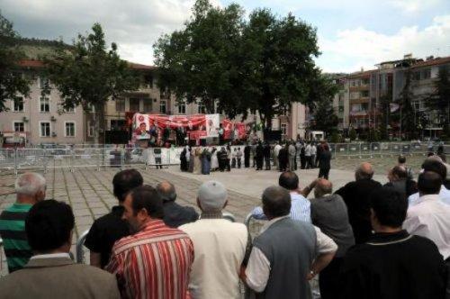 Mitingine 34 kişi katıldı 