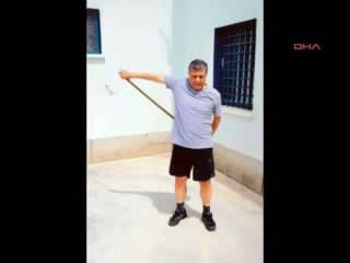 Balbay damacanalarla vekillik antrenmanında