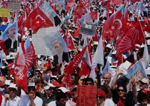 AKP ve CHP Kazlıçeşme mitingi