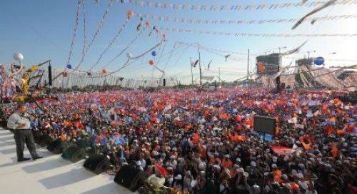 AKP ve CHP Kazlıçeşme mitingi