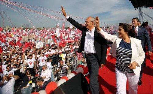 AKP ve CHP Kazlıçeşme mitingi