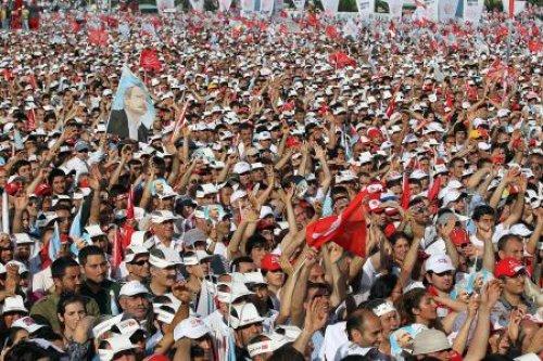 AKP ve CHP Kazlıçeşme mitingi