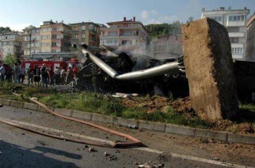 Giresun'da yolcu otobüsü yandı: 9 ölü 