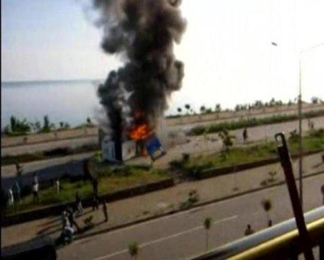 Giresun'da yolcu otobüsü yandı: 9 ölü 