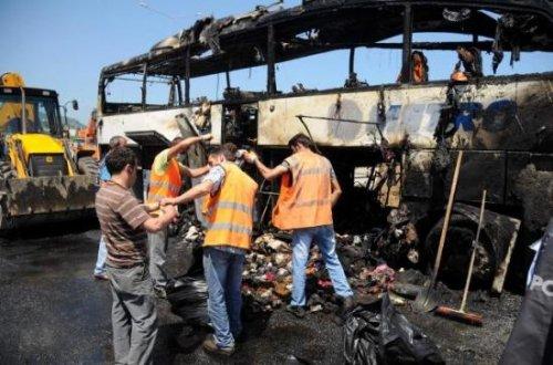 Giresun'da yolcu otobüsü yandı: 9 ölü 