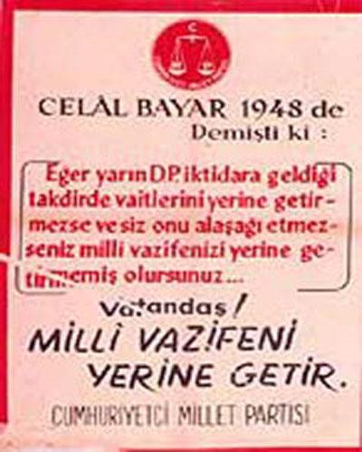 Eski Seçim Afişleri 