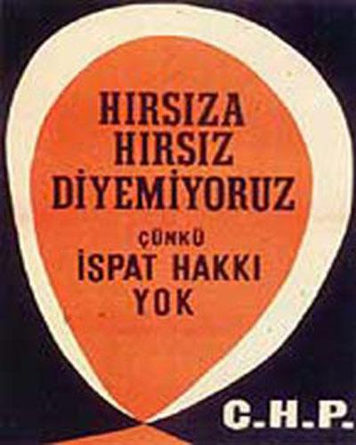 Eski Seçim Afişleri 