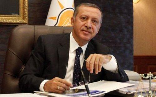 Reuters Erdoğan'ın çalışma odasında - Resim 2