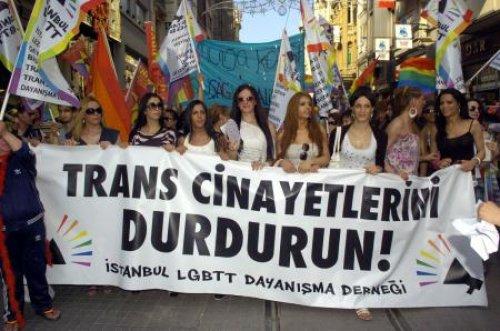 Taksim'de eşcinsel yürüyüşü - Resim 9