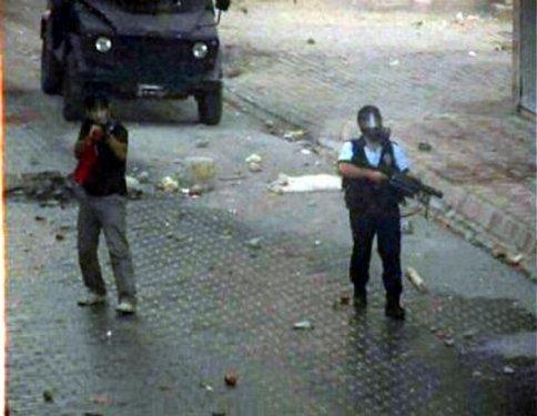 Silopi'de Hatip Dicle protestosu