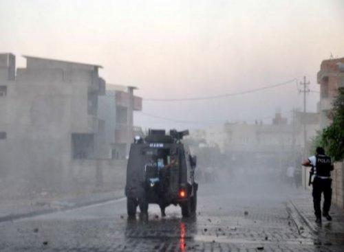 Silopi'de Hatip Dicle protestosu