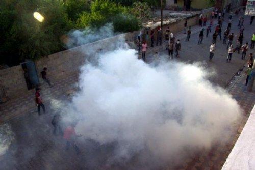 Silopi'de Hatip Dicle protestosu