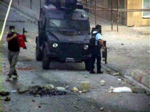 Silopi'de Hatip Dicle protestosu