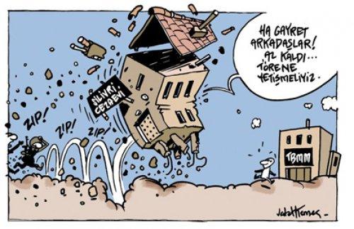 TBMM yemin töreni karikatürlere konu oldu - Resim 6