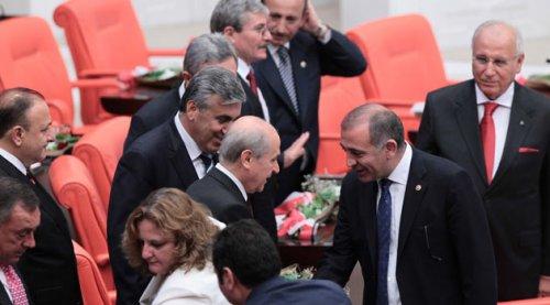 En gergin yemin töreni