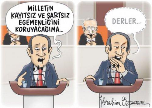 Yemin krizi karikatürlere konu oldu - Resim 3