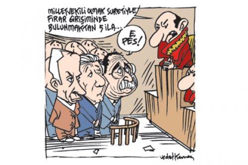 Yemin krizi karikatürlere konu oldu - Resim 8