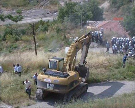 Ankara'da olaylı yıkım - Resim 24