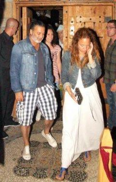 Ali Taran ve Ayşe Özyılmazel Bodrum gecelerinde