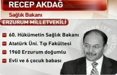 T.C. 61. Hükümet Kabine Listesi