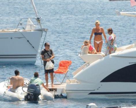 Pınar Altuğ ve Yağmur Atacan'ın tatil keyfi