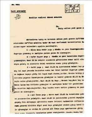 Kurtuluş Savaşı komutanları nasıl fişlendi