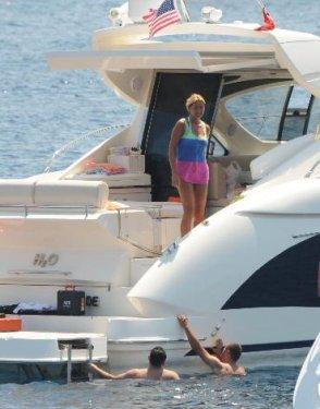 Pınar Altuğ ve Yağmur Atacan'ın tatil keyfi