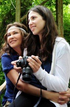 Avşar kızı reklam çekiminde