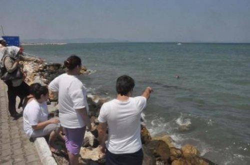 İzmir'de pilotları kurtarma çalışması