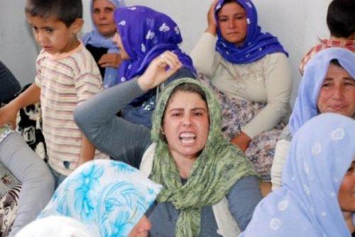 Şanlıurfa'da Şehit evinde Kürtçe ağıt