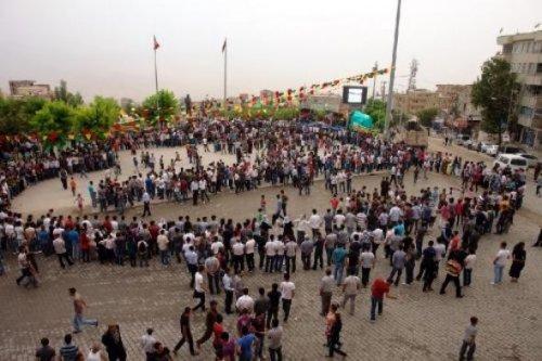 Şırnak'ta Demokratik Özerklik Mitingi