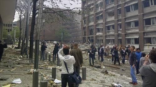 Oslo'da patlama - Resim 5