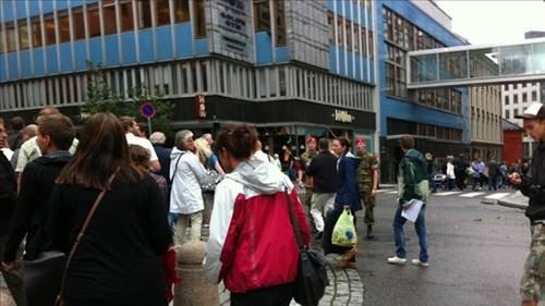Oslo'da patlama - Resim 11