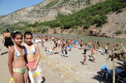 Tunceli'de Bodrum görüntüleri