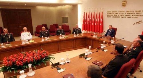 Yüksek Askeri Şura toplantısı başladı