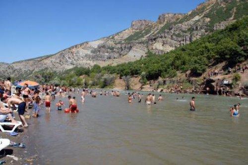 Tunceli'de Bodrum görüntüleri
