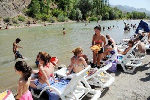 Tunceli'de Bodrum görüntüleri