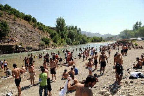 Tunceli'de Bodrum görüntüleri