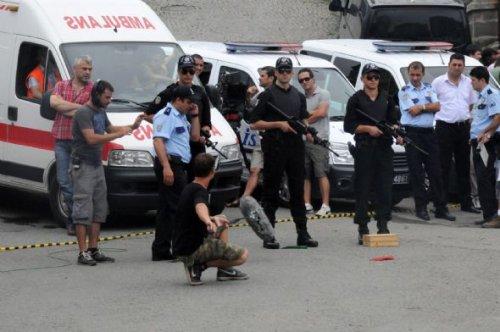 Rize'deki film çekiminde Diyarbakır plakası krizi