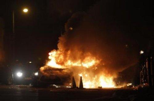 Londra'yı ateşe verdiler