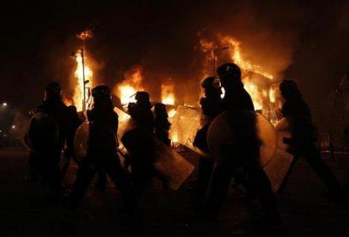 Londra'yı ateşe verdiler