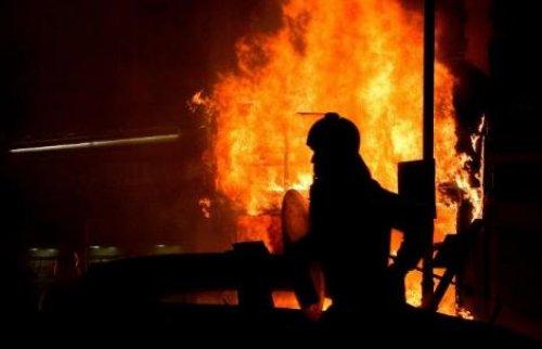 Londra'yı ateşe verdiler