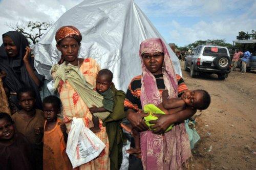 Somali halkı Türk uçaklarını görünce sevindi