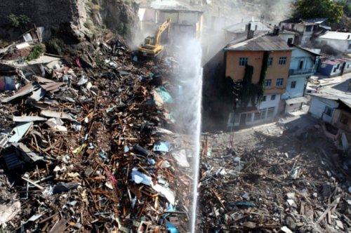 Ankara Ulus'taki genelev yıkıldı